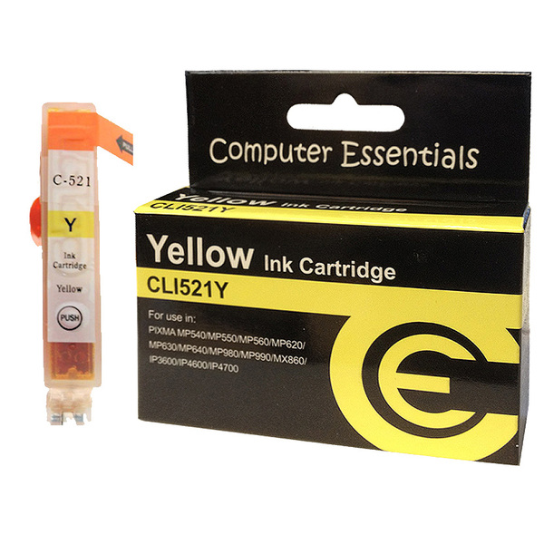 Compatible Inks Inks Generic  Canon compatible  Yellow (With Chip)