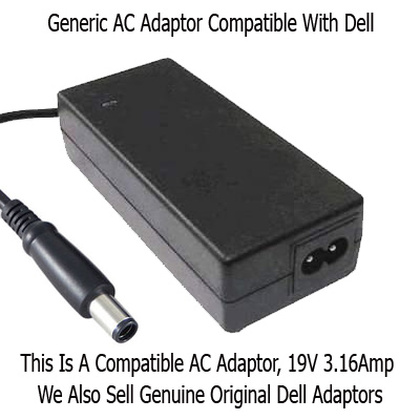 Sumvision  AC Adaptor charger 19.5V / 4.62A 7.4mm x 5.0mm For Dell Laptops