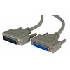 Generic  Serial 25pin Male To 25pin Female 2mtr Image