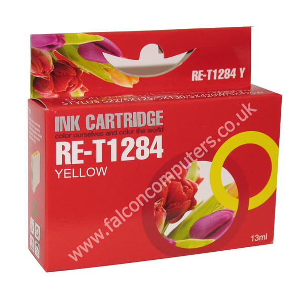 Compatible Inks T1284 Epson Compatible Ink 13ml Yellow