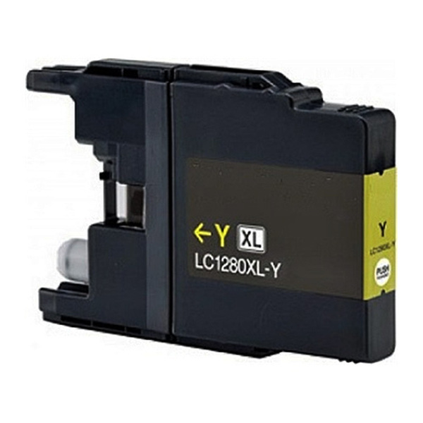 Compatible Inks  Brother LC1280 Yellow Compatible Cartridge