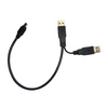 Generic  USB HDD Y Cable USB A to USB mini B for Portable HDD Image