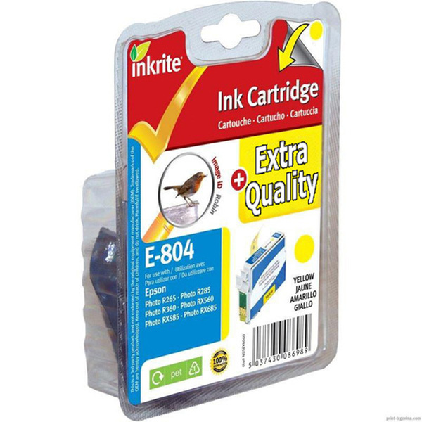 Inkrite  Inkrite T0804 Yellow R265 R285 R360 RX560 RX585 RX685