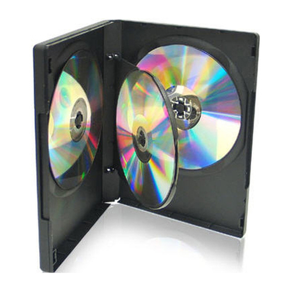 Generic  1- Quad Way DVD Cases