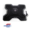 Generic Aluminum USB Notebook / Laptop Cooler 12cm Fan with speed control Switch & 2 USB ports Image