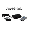 Dynamode  3 to 1 HDMI Switch with Remote Control Image