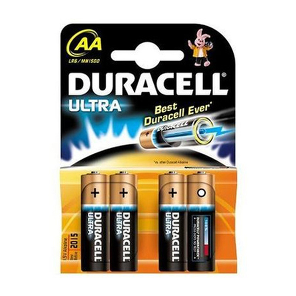 Duracell  ULTRA AA BATTERIES 4 PACK