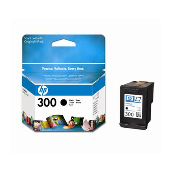 HP 300- Black - CC640EE HP 300 - Print cartridge - 1 x Black - 200 Page Yeild