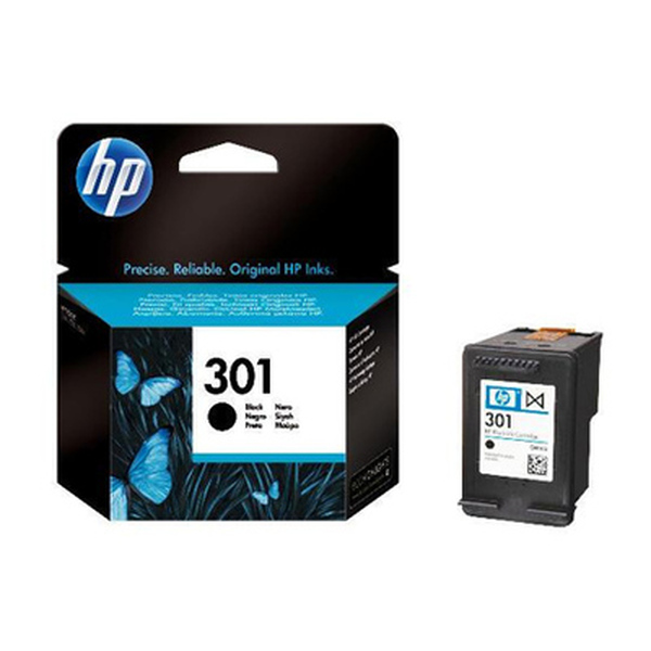 HP  HP 301 - Print cartridge - 1 x Black - 190 Page Yeild