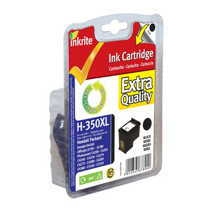 Inkrite  HP 350XL Ink Cartridge Black