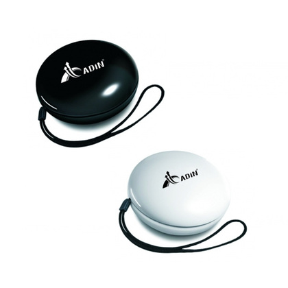 Adin  5W Vibrating Speaker with Radio - Silver