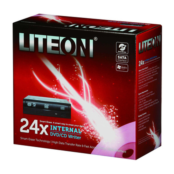 Liteon  24x Int. DVDRW Black retail - SATA