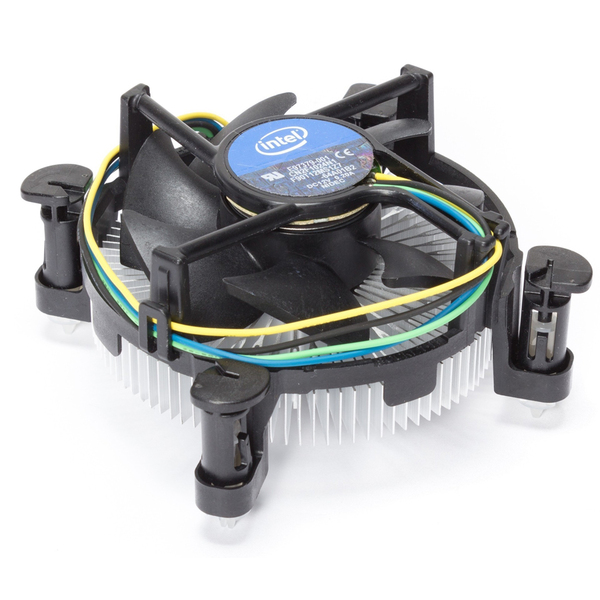 Intel 1150/1151/1156/1155 Cpu Cooler For Intel Cpus With Thermal Pad (i3 Processors  Maximum Recommended)