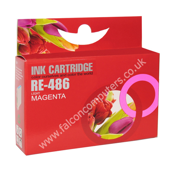 G G Ninestar G&G Ninestar  Compatible Light Magenta Ink Cartridge TO486 R200/R300/RX500/RX600 (GG ninestar