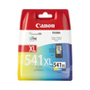 Canon  Canon PG-541XL Colour Ink Cartridge 15ml For use with: Canon PIXMA MG2150, MG2250, MG3150, MG3250, MG4150, MG4250, MX375, MX435, MX515 Image