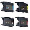 Compatible Inks  Brother LC1280 Multi Pack Compatible Cartridges 1x C,Y,M,XXL K Image