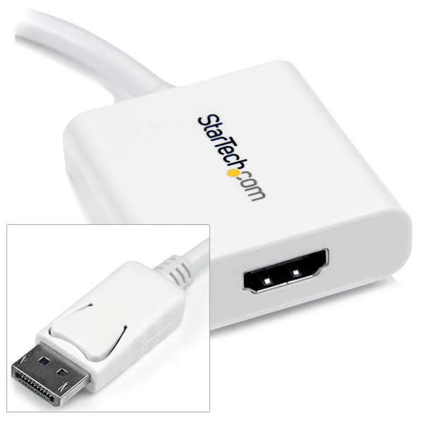 StarTech  Display Port To HDMI Adaptor Cable - ACTIVE