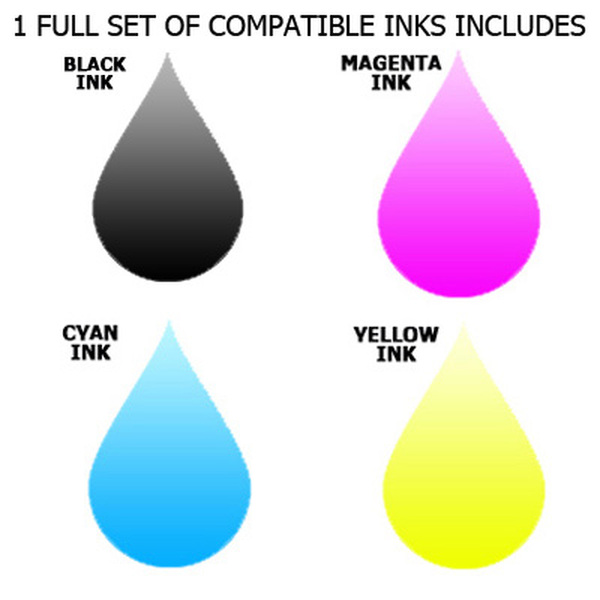 Inkrite  Compatible 950XL/951XL High Capacity Ink Cartridges KIT for HP CN046AE C Y M