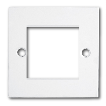 Generic  2 module Cat 5 / 6 / Rj45 Network Face Plate single gang