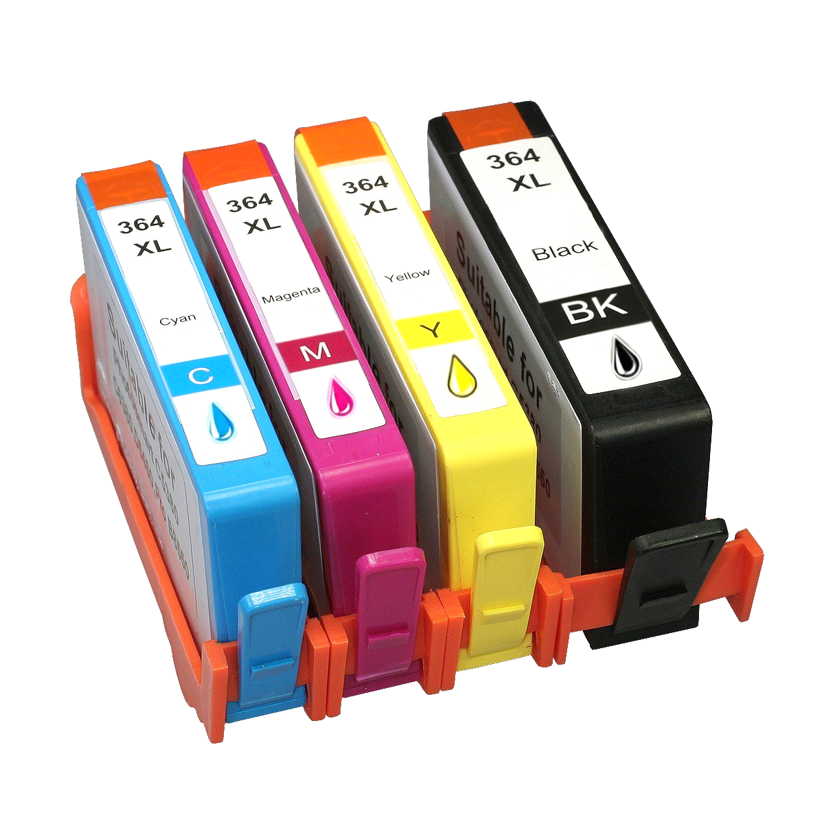 D&C 8er Multipack Druckerpatronen Kompatibel Für HP 364 XL – Schwarz, Cyan, Magenta, Gelb – Ersatz Für Viele HP Druckermodelle