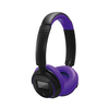 Dynamode  Bluetooth Stereo Headset With LCD Display - Purple Image