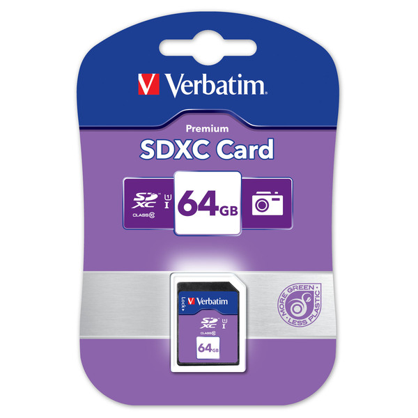 Verbatim  64GB Class 10 SDXC Memory Card