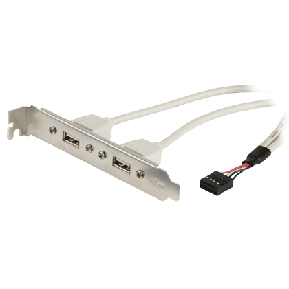 Value Line  8PIN USB 2.0 DATA CABLE TO BRACKET