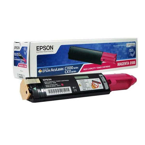 EPSON  Epson C1100 Magenta Toner High Capacity 4000 Page @ 5%