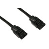 Generic 45cm SATA 3 Internal Data Cable With Locking cable Image
