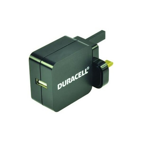 Duracell  USB Charger - Tablet & Phone 2.4Amp - Black
