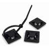 Generic  PC Cable Management Cable Clip 20mm x 20mm black colour 100 pack Image