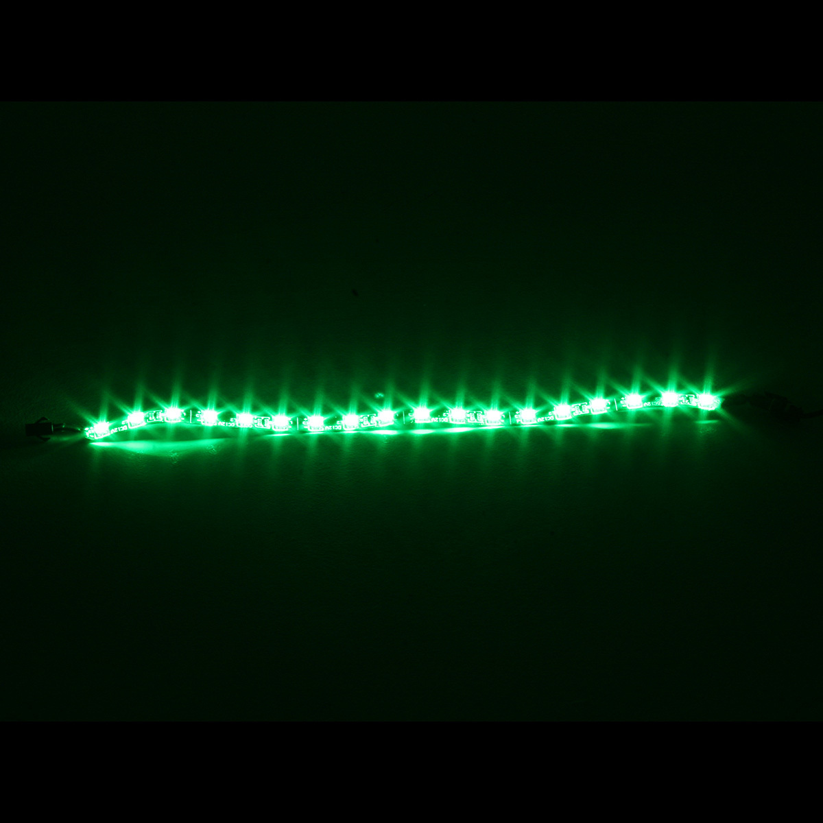 PowerCool 60cm Green LED Strip IP65 SMD5050 36 LED s Molex