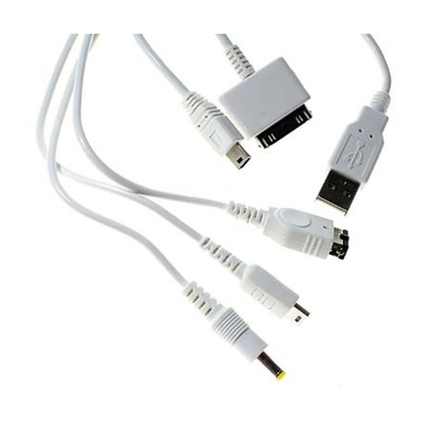 Generic  5-in-1 Universal USB Power Data Cable PSP / iPod / Nintendo