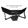Fronnar FNRGMRX3 3 Way Triple Monitor Arm / Monitor stand Heavy Duty up to 29` 10kg Screens! - Grade B Customer return, Scratched but works fine, on display in store to view Image