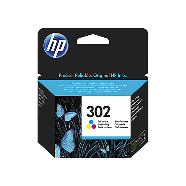 HP  HP 302 - Print cartridge - 1 x Tri Colour - 165 Page Yeild