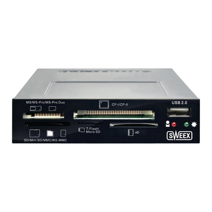 Sweex  Internal 3.5`All In 1 Card Reader USB2