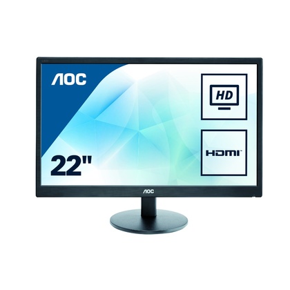 Aoc  21.5 Inch Widescreen LED 1920 X 1080 5Ms TFT VGA / HDMI