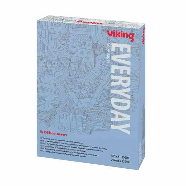 Viking Everyday Paper A3 80gsm White