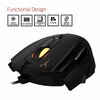 Gamdias  Hades Extension  Black 8 Buttons 1 x Wheel USB Wired Laser 8200 dpi Gaming Mouse Image