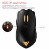 Gamdias  Hades Extension  Black 8 Buttons 1 x Wheel USB Wired Laser 8200 dpi Gaming Mouse Image