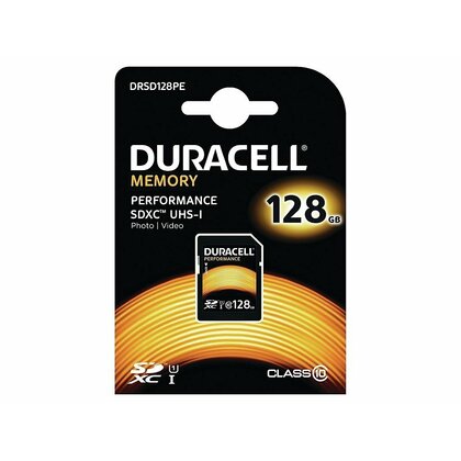 Duracell  128Gb Secure Digital Card HDXC (CLASS 10) UHS-1