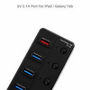 Dynamode  8 Port USB Hub USB 3.0 SuperSpeed With 5V 2.1A Quickcharger Port Image