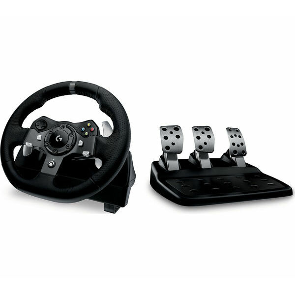 Logitech Racing Wheel + pedals for XBOX ONE and PC - Special Offer