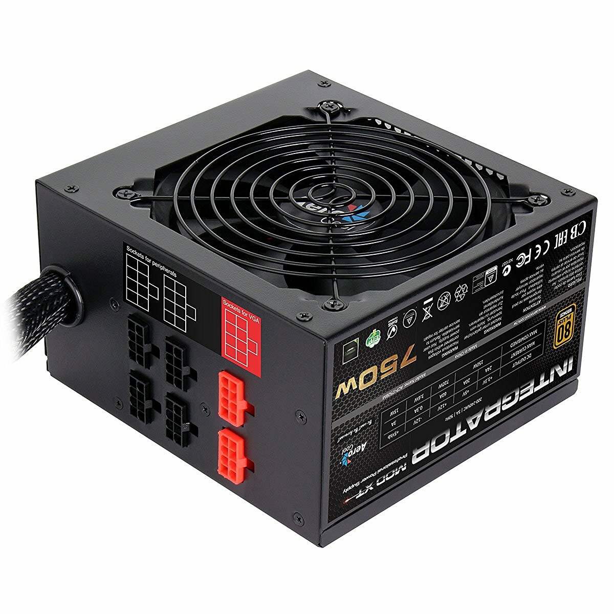 Aerocool 750W Modular MOD XT PSU 80plus ERP | Falcon Computers