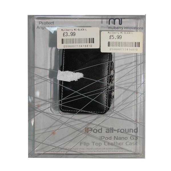 Mullberry  BLACK IPOD NANO G3 CASE - Clearance Sale