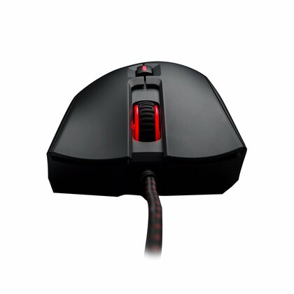 HyperX  PulseFire FPS Gaming Mouse, Optical, Red Back-Lit, 400/800/1600/3200dpi, Wired,