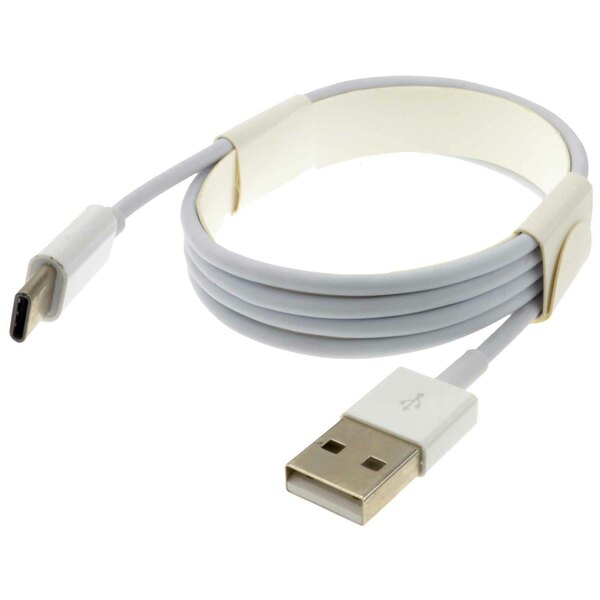 LMS DATA  1m Type C Data and Charge Cable - White