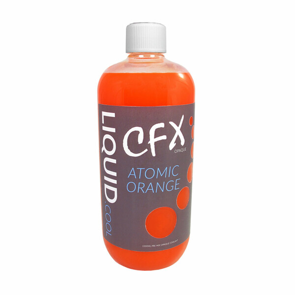 Liquid Cool  CFX Pre Mix Opaque Performance Coolant 1000ml Atomic Orange