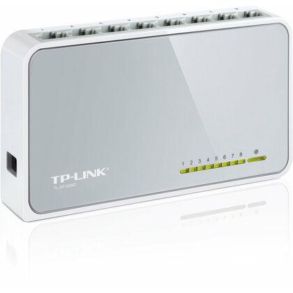 TP-LINK  8 Port 10/100 Desktop Switch - Plastic Case
