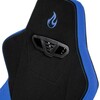 Nitro Concepts  S300 Fabric Gaming Chair - Galactic Blue / Black - WAREHOUSE CLEARANCE SALE - (REDUCED) Image